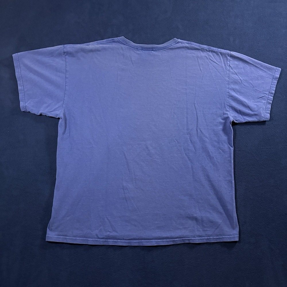 Vintage ThinkGeek Big Bang Theory Shirt XL Rock Paper Scissors Lizard Spock Blue - Picture 5 of 6